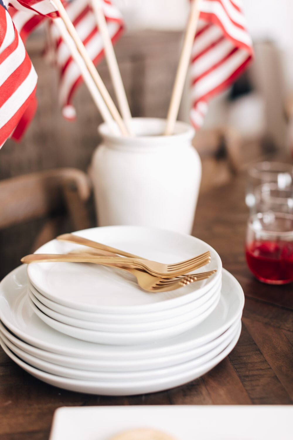 affordable white dishes