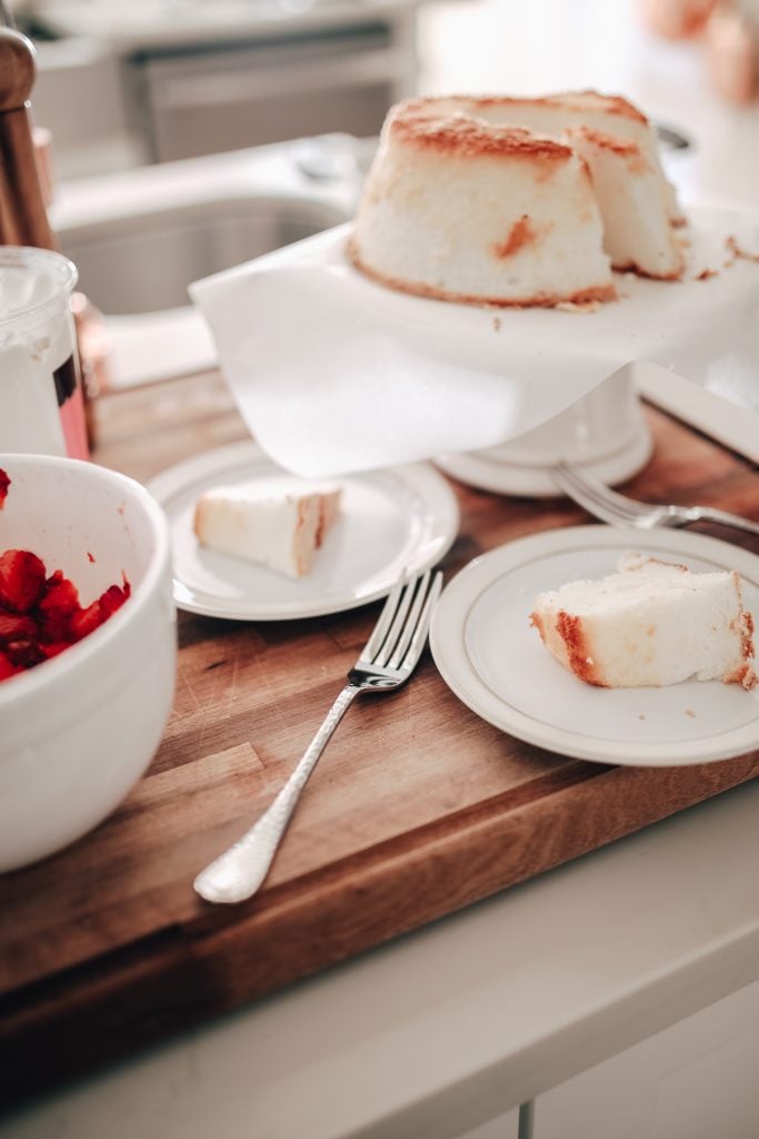 Store Bought Angel Food Cake