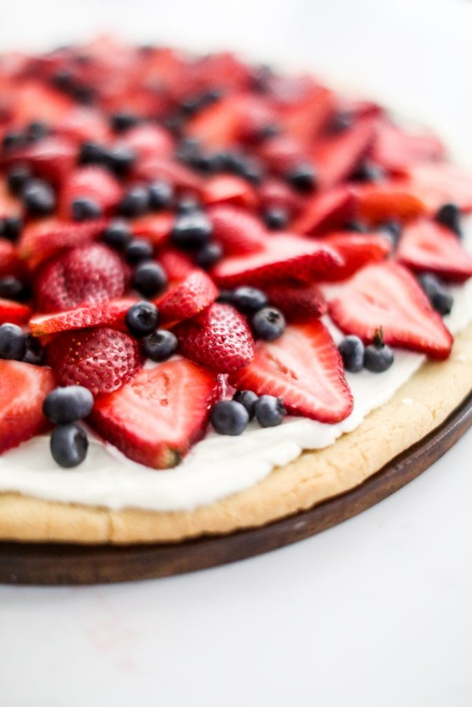 Patriotic Fruit Pizza Recipe