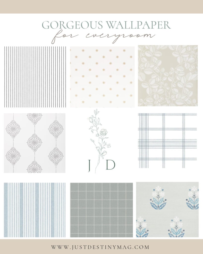 A collage of wallpaper ideas 