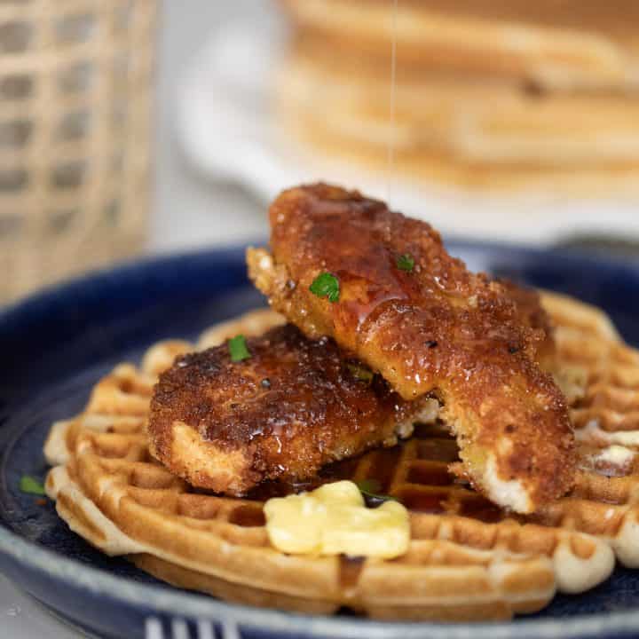 Crispy Chicken and Waffles 