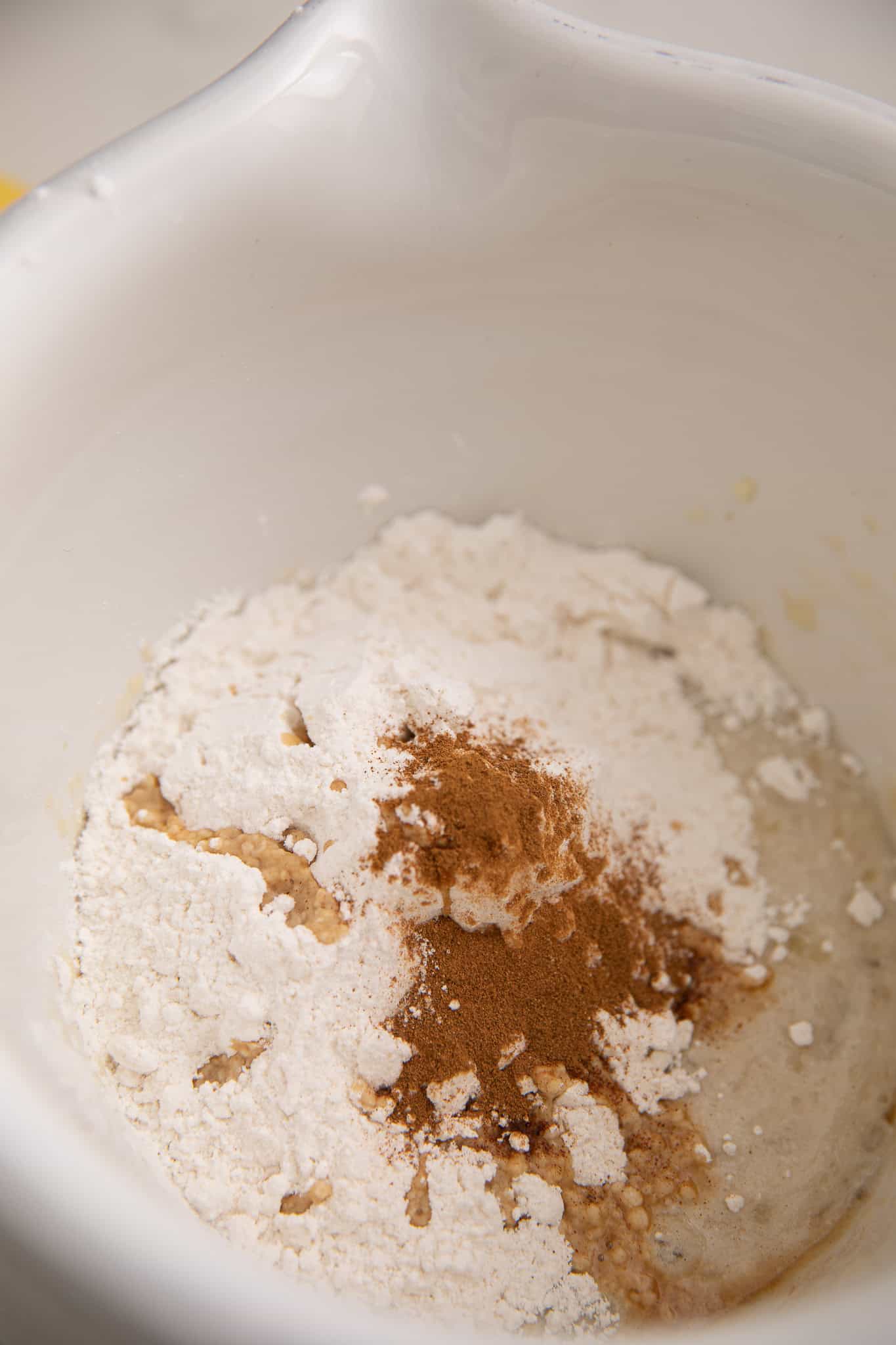 Fluffy Banana Pancake Mix with Cinnamon 