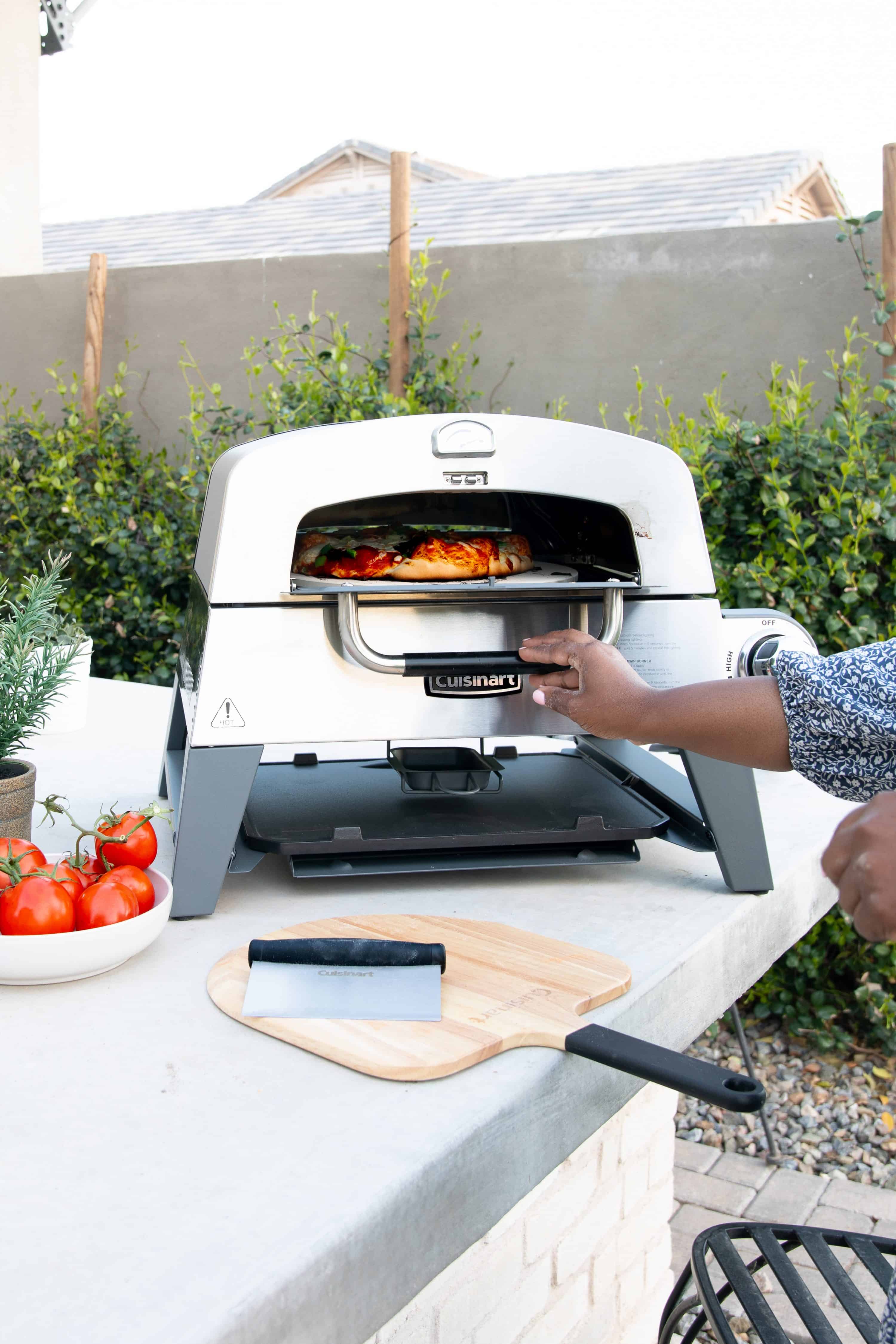 Plan a Outdoor DIY pizza night plus cusinart pizza oven
