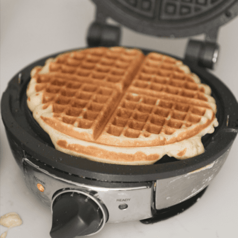 Quick Cinnamon Waffles
