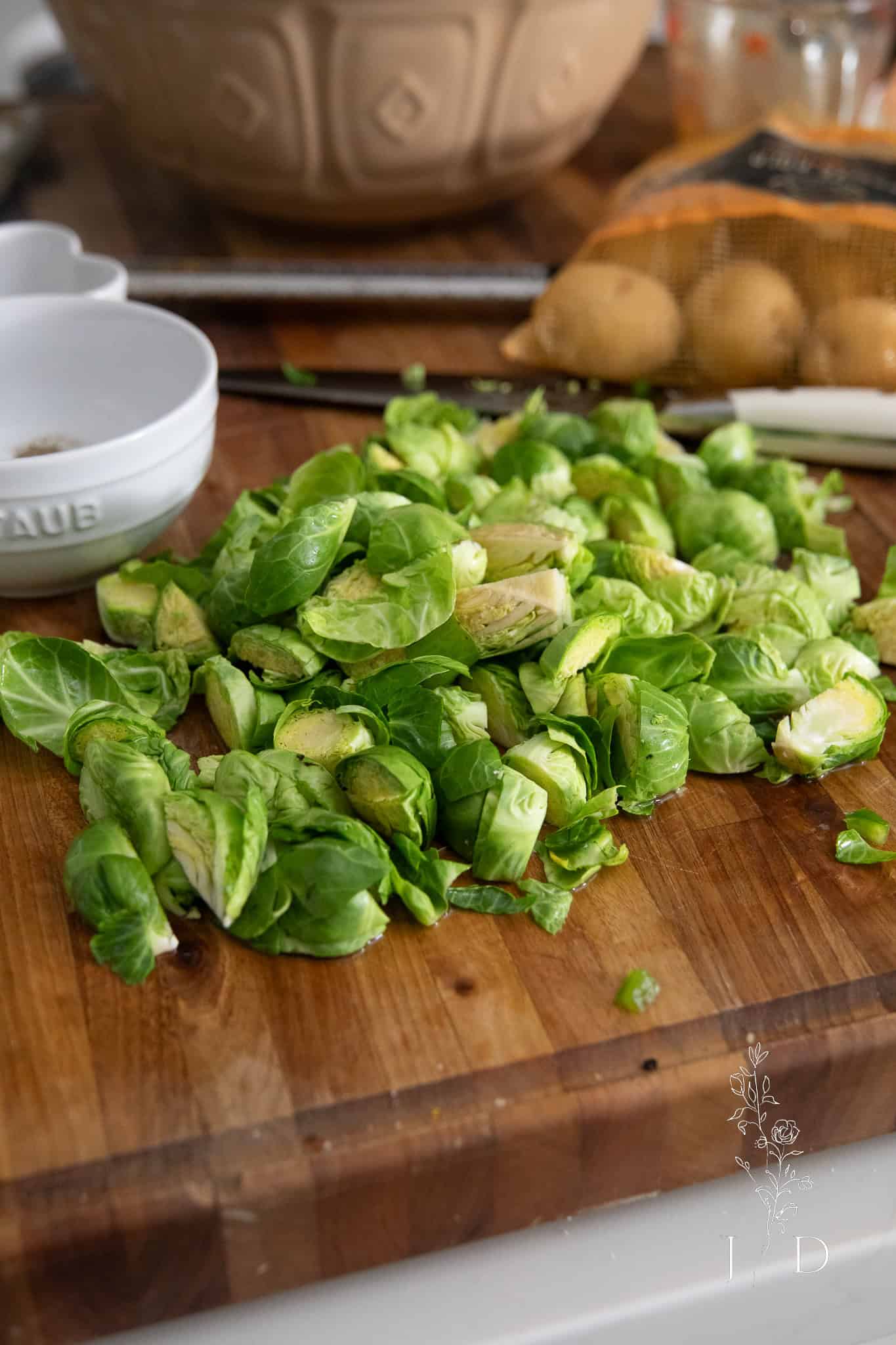 Chopped Brussel Sprouts