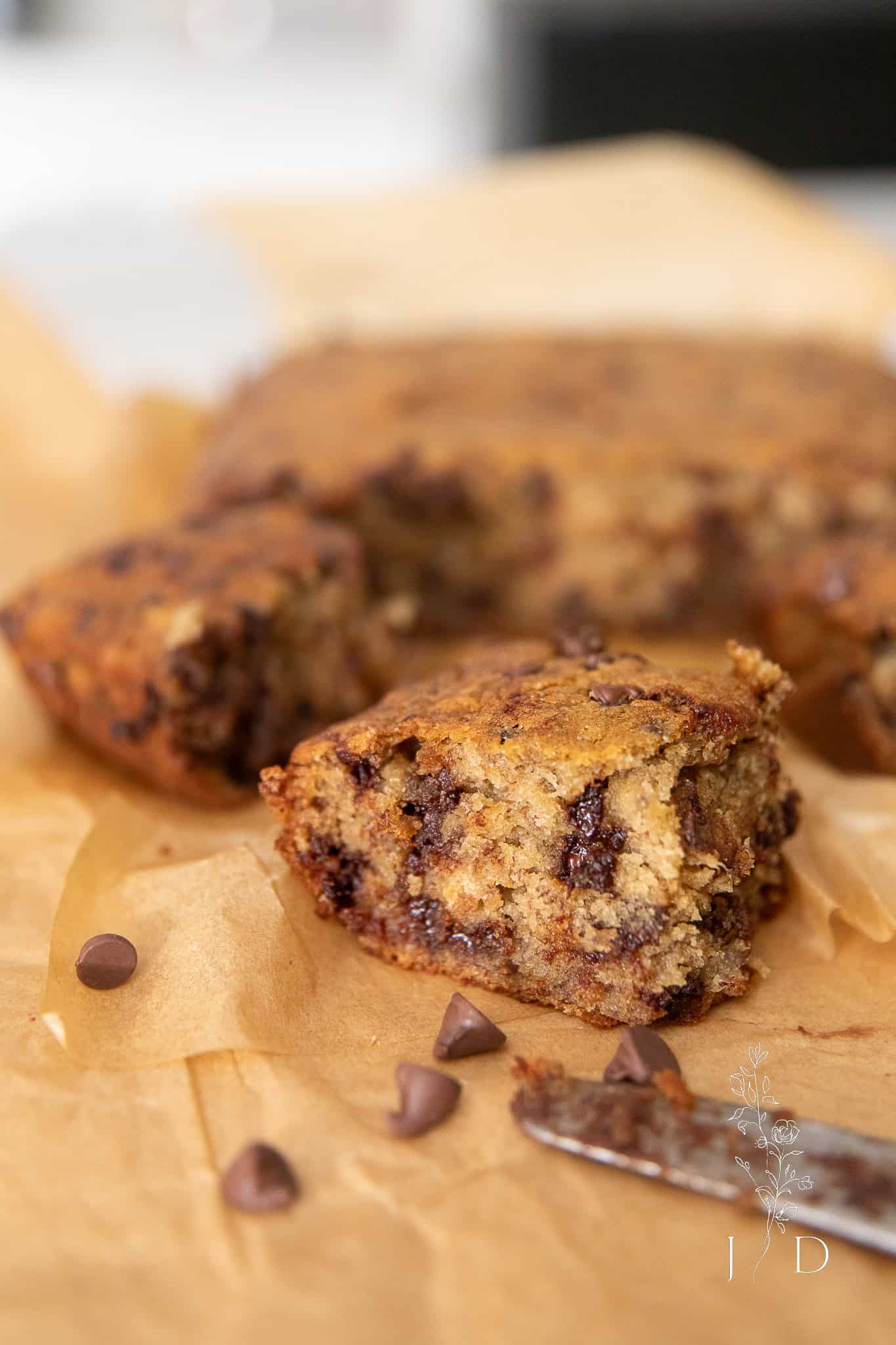 Banana Bread with Chocolate Chips