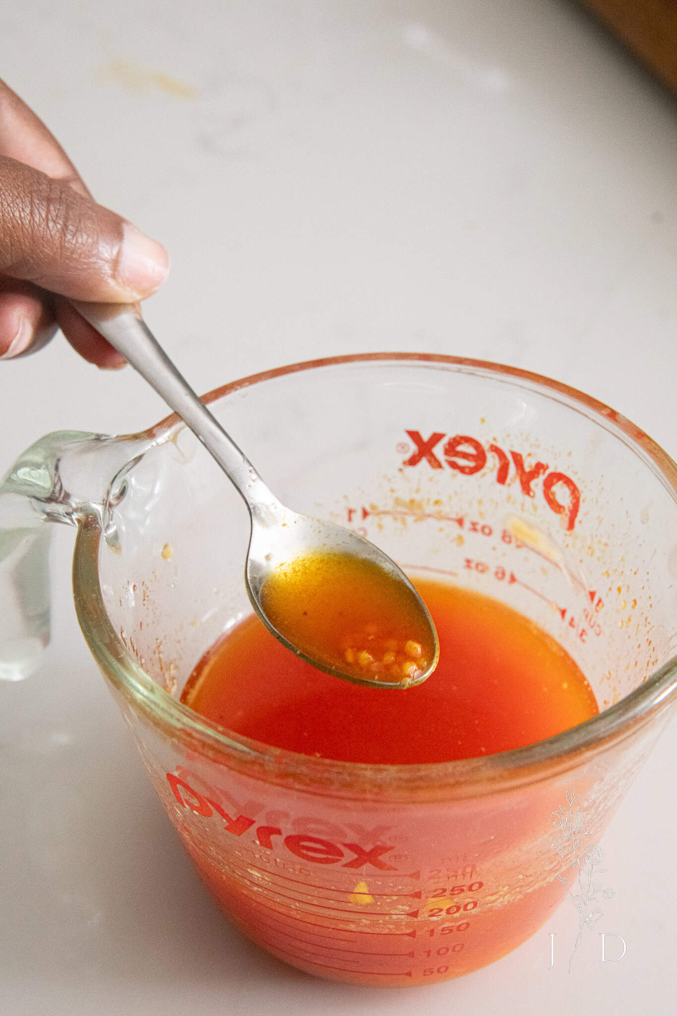 Melted butter mix for drumsticks 